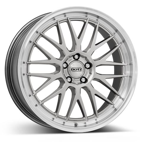 Alu disk DOTZ Bilbao blaze 8.5x19, 5x114,3, 71.6, ET45 Silver/polished lip