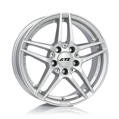 Alu disk ATS Mizar 6.5x17, 5x112, 66.5, ET44 polar-silber