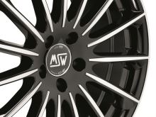 Alu disk MSW AVANTGARDE MSW 30 8.5x20, 5x112, 73, ET45 GLOSS BLACK FULL POLISHED (6)