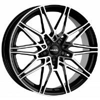 Alu disk MAK KOENIG 8x19, 5x120, 72.6, ET45 BLACK MIRROR