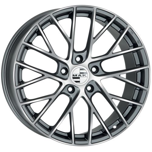 Alu disk MAK MONACO 8.5x19, 5x130, 71.6, ET55 GUN MET-MIRROR FACE