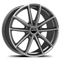 Alu disk GMP Titan 9.5x21, 5x130, 71.6, ET60 Anthracite Diamond
