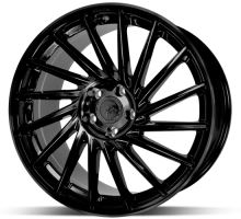 Alu disk Keskin KT17 BP 8,5 x19 5x112 ET30 čierny lesklý