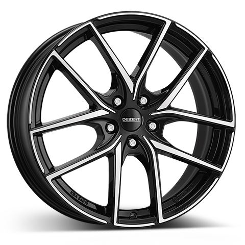 Alu disk DEZENT TO dark 7.5x17, 5x112, 57.1, ET46 Black/polished