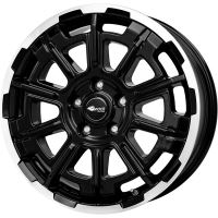 Alu disk Brock B45 8x20, 6x130, 84.1, ET60 Schwarz Glanz Voll-Poliert (SGVP)
