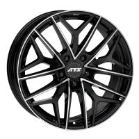 Alu disk ATS Passion 9.0x21, 5x112, 66.5, ET30 diamant-schwarz frontpoliert