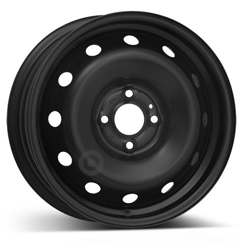 Ocelový disk ALCAR STAHLRAD 6x15, 4x100, 60, ET50, Black