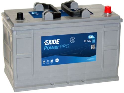 EXIDE Autobatérie PowerPRO 12V 120Ah 870A 349x175x235mm