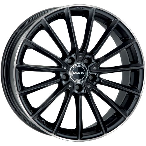 Alu disk MAK KOMET 10x21, 5x112, 66.6, ET35 GLOSS BLACK MIRROR RING