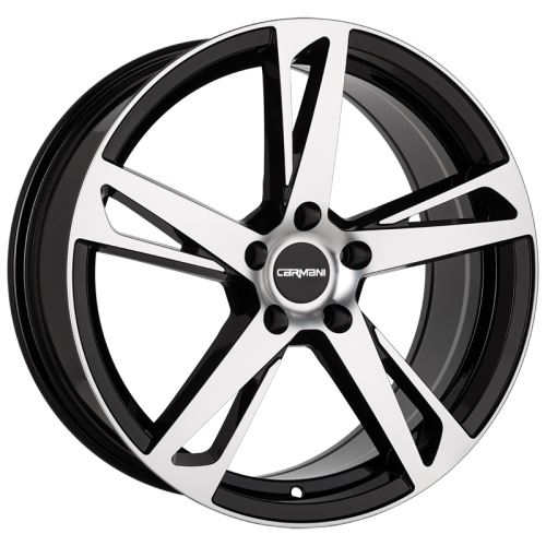 Alu disk CARMANI 16 Anton 7.5x17, 5x112, 66.6, ET47 black polish