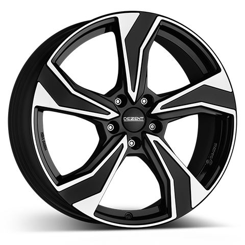 Alu disk DEZENT KB dark 7.5x18, 5x114,3, 67.1, ET49.5 Black/polished
