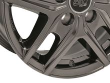 Alu disk MSW OFF-ROAD & VAN MSW 40 VAN 6.5x16, 5x120, 65.1, ET60 GLOSS DARK GREY (5)