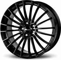 Alu disk Brock B24 7.5x16, 5x112, 66.6, ET45 Schwarz Glanz (SG)
