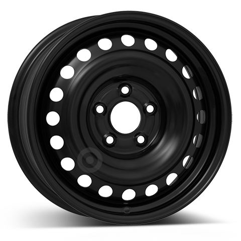 Ocelový disk ALCAR STAHLRAD 6x15, 4x100, 56, ET50, Black