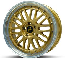 Alu disk Keskin KT22 GOLD 8,5 x19 5x114 ET40 zlatý leštený