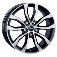 Alu disk AUTEC Uteca 8.5x19, 5x127, 71.6, ET50 Black polished