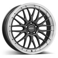 Alu disk DOTZ Bilbao dark 8.5x19, 5x114,3, 71.6, ET45 Gunmetal/polished lip