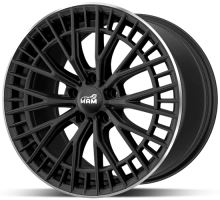 Alu disk MAM GT2 MBLP 8,5x19 5x120 ET35 čierny matný leštený
