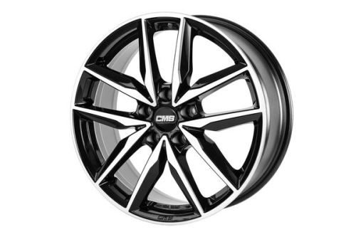 Alu disk CMS C28 7.5x19, 5x108, 63.4, ET51 Diamond Black Gloss