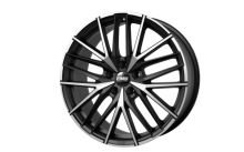 Alu disk CMS C36 8x19, 5x112, 66.5, ET35 Diamond Matt Black