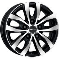 Alu disk MAK LOAD5 6.5x16, 5x120, 65.1, ET50 ICE BLACK