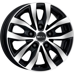 Alu disk MAK LOAD5 7x17, 5x118, 71.1, ET45 ICE BLACK