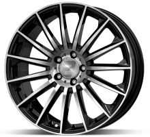 Alu disk 2DRV WH39 SP 8,5x19 5x112 ET35 čierny lesklý leštený Alu disk 2DRV WH39 SP 8,5x19 5x112 ET35 čierny lesklý leštený