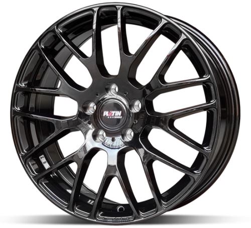 Alu disk Platin P70 ShinyBlack 8,5x21 5x112 ET30 čierny lesklý