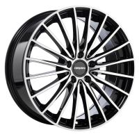 Alu disk CARMANI CA24 8x18, 5x112,0, ET35 black polish