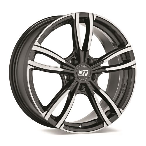 Alu disk MSW AVANTGARDE MSW 73 8x19, 5x120, 72.6, ET29 GLOSS DARK GREY FULL POLISHED