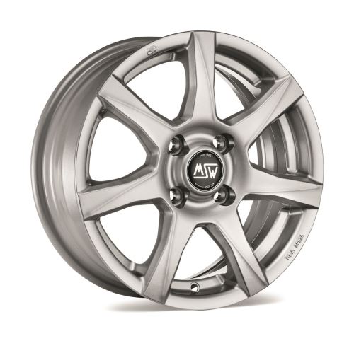 Alu disk MSW ALL SEASON MSW 77 5x14, 4x100, 63.4, ET35 FULL SILVER