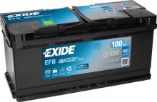EXIDE Autobatérie Štart-Stop EFB 12V 100Ah 900A, 353x175x190mm EXIDE Autobatérie Štart-Stop EFB 12V 100Ah 900A, 353x175x190mm