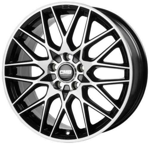 Alu disk CMS C25 8.5x20, 5x112, 66.5, ET24 Diamond Black Gloss