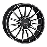 Alu disk AUTEC Lamera 8x19, 5x112, 70, ET30 Black matt polished