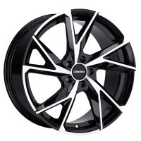 Alu disk CARMANI 23 Rudi 9x20, 5x112, 66.6, ET30 black polish