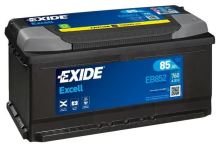 EXIDE Autobatérie EXCEL 12V 85Ah 760A, 353x175x175mm EXIDE Autobatérie EXCEL 12V 85Ah 760A, 353x175x175mm