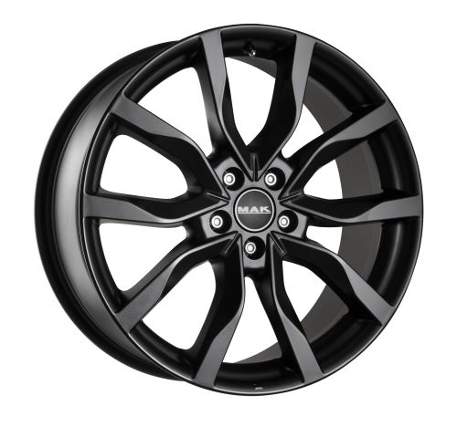 Alu disk MAK HIGHLANDS 9.5x20, 5x120, 72.6, ET53 MATT BLACK