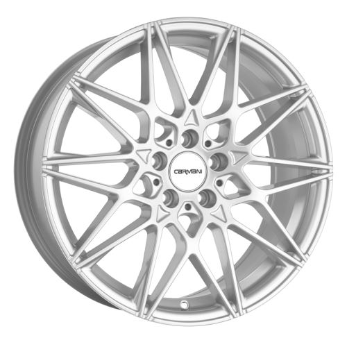 Alu disk CARMANI 18 Knut 8x18, 5x112, 66.7, ET25 white silver