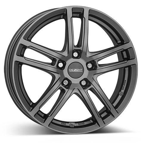 Alu disk DEZENT TZ graphite 6.5x17, 5x112, 66.6, ET39