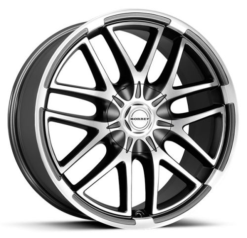 Alu disk Borbet XA 8.5x19, 5x112, 66.5, ET45 mistral anthracite polished matt