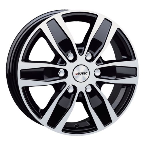 Alu disk AUTEC Quantro 6.5x16, 6x139,7, 92.4, ET56 Black polished