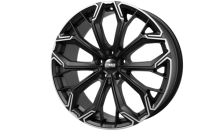 Alu disk CMS C37 8.5x20, 5x114,3, 67.2R, ET45 Part Diamond Matt Black