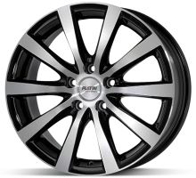 Alu disk Platin P69 Black 8x18 5x112 ET50 černý leštěný