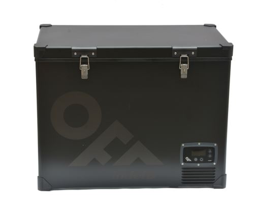 Přenosná kompresorová autochladnička Indel B TB100 Steel OFF 12/24V 100 litrů