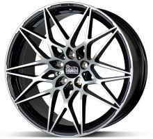 Alu disk MAM B2 Black 8,5x19 5x120 ET35 čierny leštený