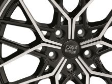 Alu disk MSW AVANTGARDE MSW 74 8x19, 5x112, 73, ET45 GLOSS BLACK (10)