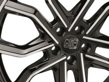 Alu disk MSW URBAN CROSS MSW 41 10.5x20, 5x112, 73, ET40 GLOSS BLACK (10)