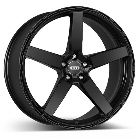 Alu disk DOTZ MarinaBay black 8x19, 5x108, 70.1, ET45 Black matt
