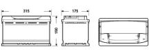 Autobatérie EXIDE PREMIUM 12V 90Ah 720A (1)