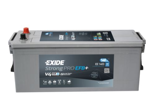 EXIDE Autobatérie StrongPRO HVR Carbon Boost 12V 140Ah 800A 513x189x223mm
